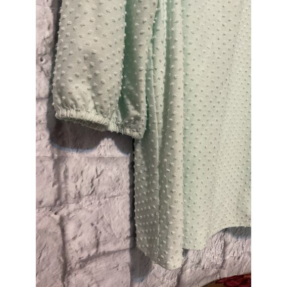 Lane Bryant Size 26/28 Blouse Mint - Picture 2 of 7